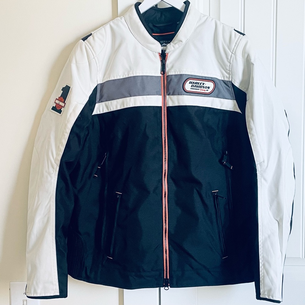 NWT Harley-Davidson Women’s Black and White Performance Jacket XL